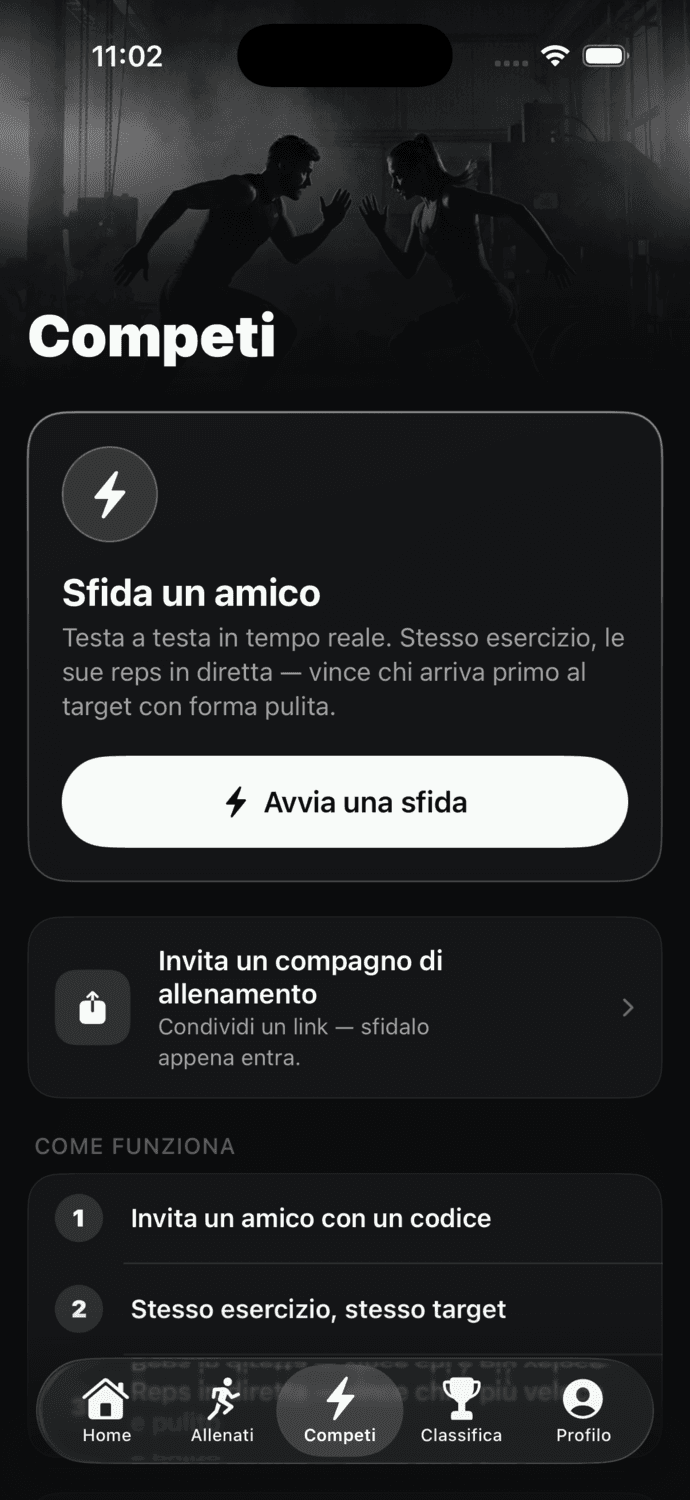 Strikt — live challenges